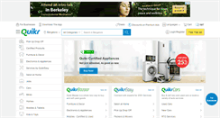 Desktop Screenshot of bangalore.quikr.com