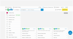 Desktop Screenshot of kharagpur.quikr.com