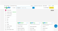 Desktop Screenshot of indore.quikr.com