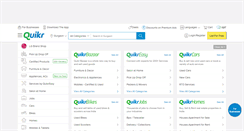 Desktop Screenshot of gurgaon.quikr.com