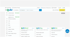 Desktop Screenshot of coimbatore.quikr.com