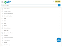 Tablet Screenshot of belgaum.quikr.com